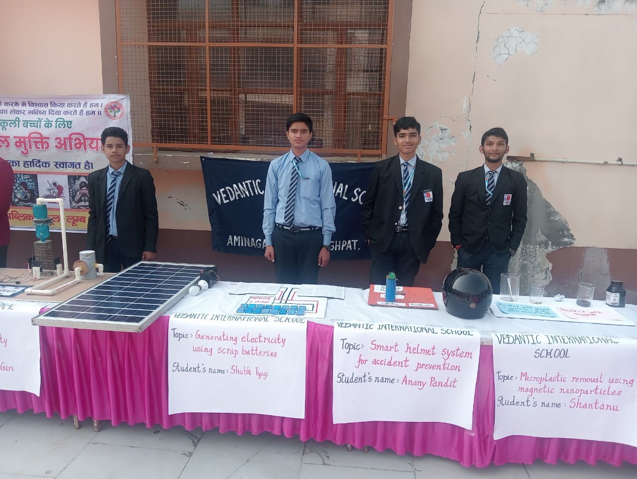 VIS Shines at Science Model Competition